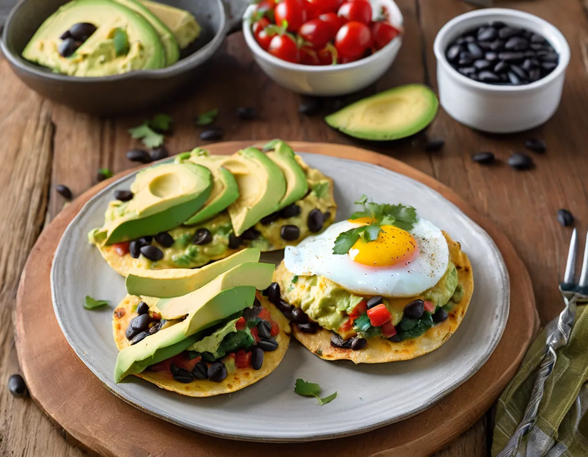 Tortilla de Huevos con Espinacas y Pimientos