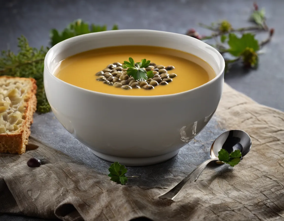 Velouté de Lentejas con Verduras Suaves